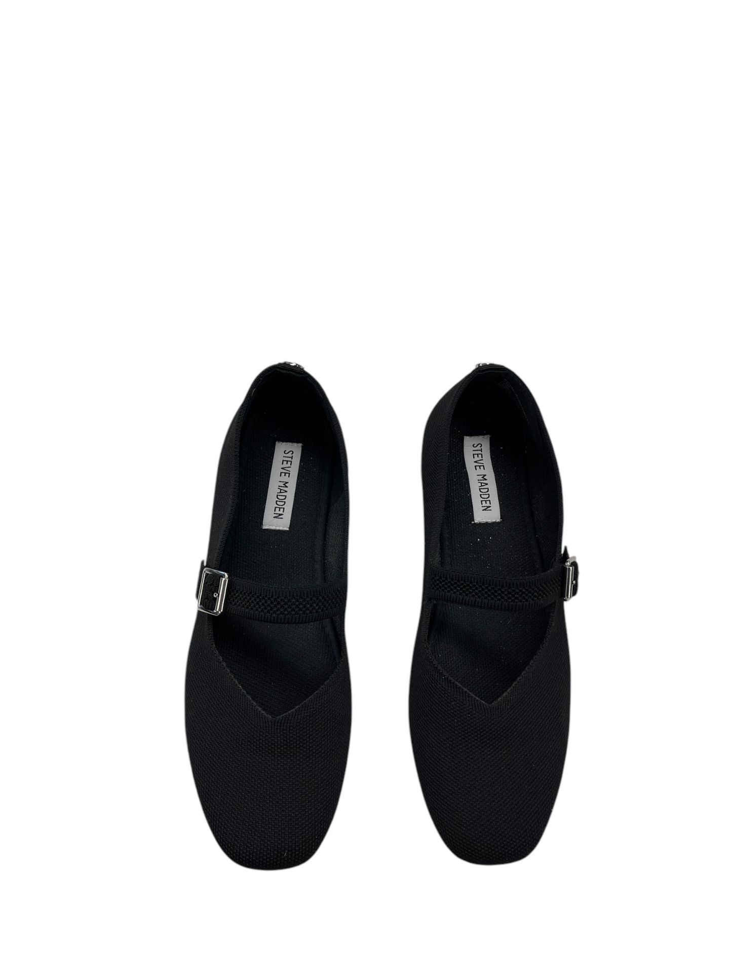 Shoes Flats By Steve Madden In Black, Size: 9.5