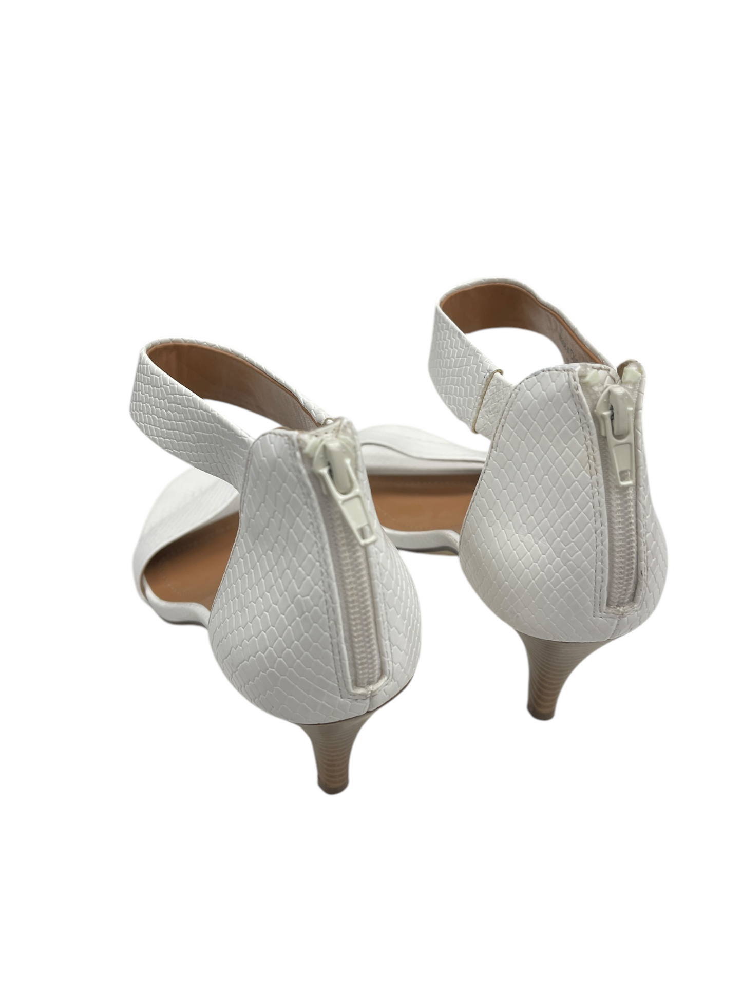 Shoes Heels Kitten By Style And Company In White, Size: 9