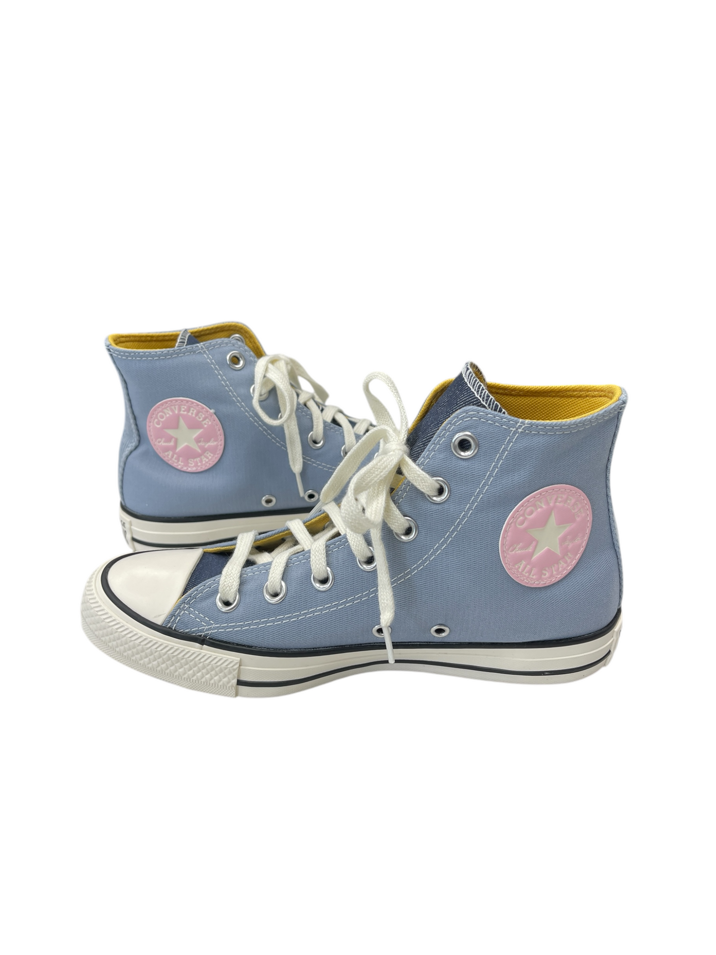 Shoes Sneakers By Converse In Blue & Pink, Size: 7.5