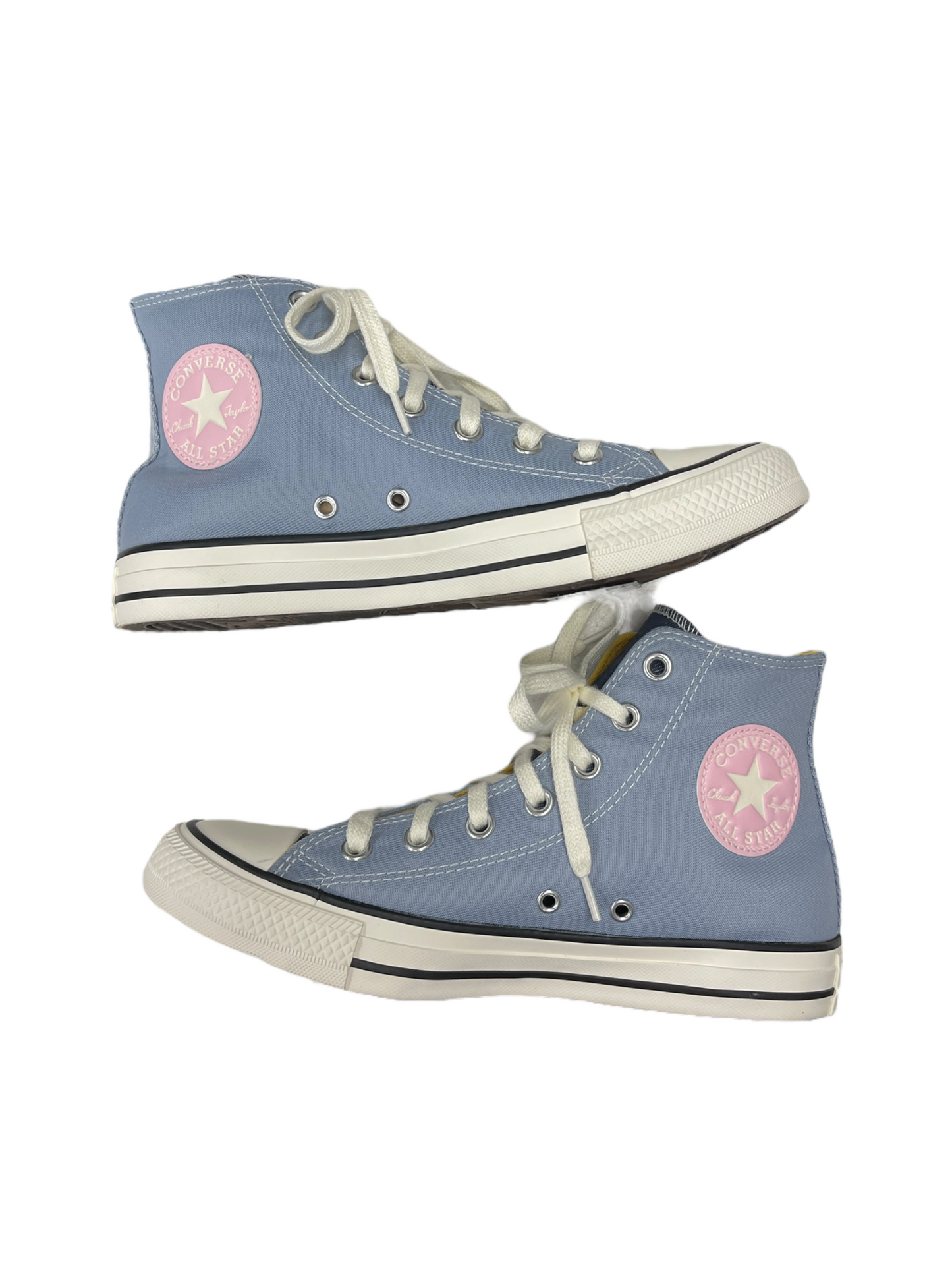 Shoes Sneakers By Converse In Blue & Pink, Size: 7.5