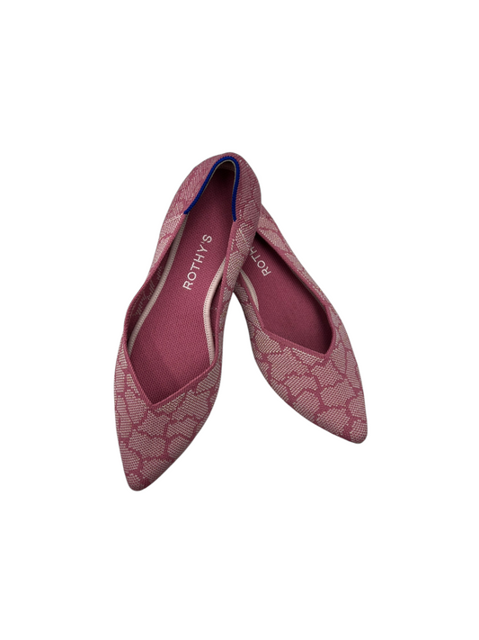 Shoes Flats By Rothys In Pink, Size: 8.5