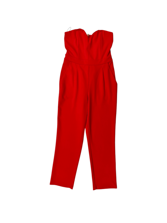 Jumpsuit By Express In Red, Size: 6