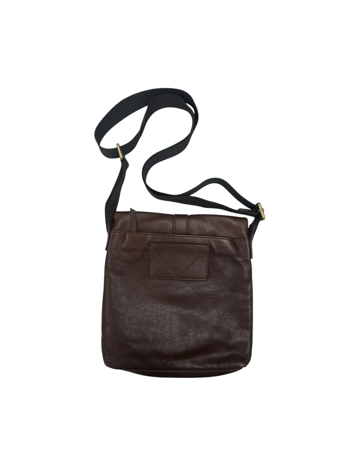 Crossbody Leather By Fossil, Size: Large