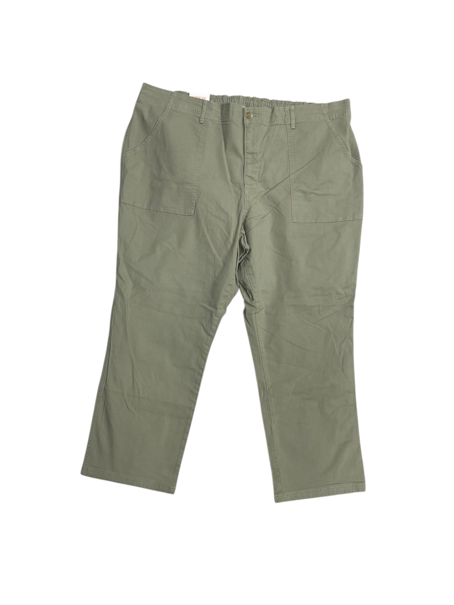 Pants Cargo & Utility By Knox Rose In Green, Size: 3x