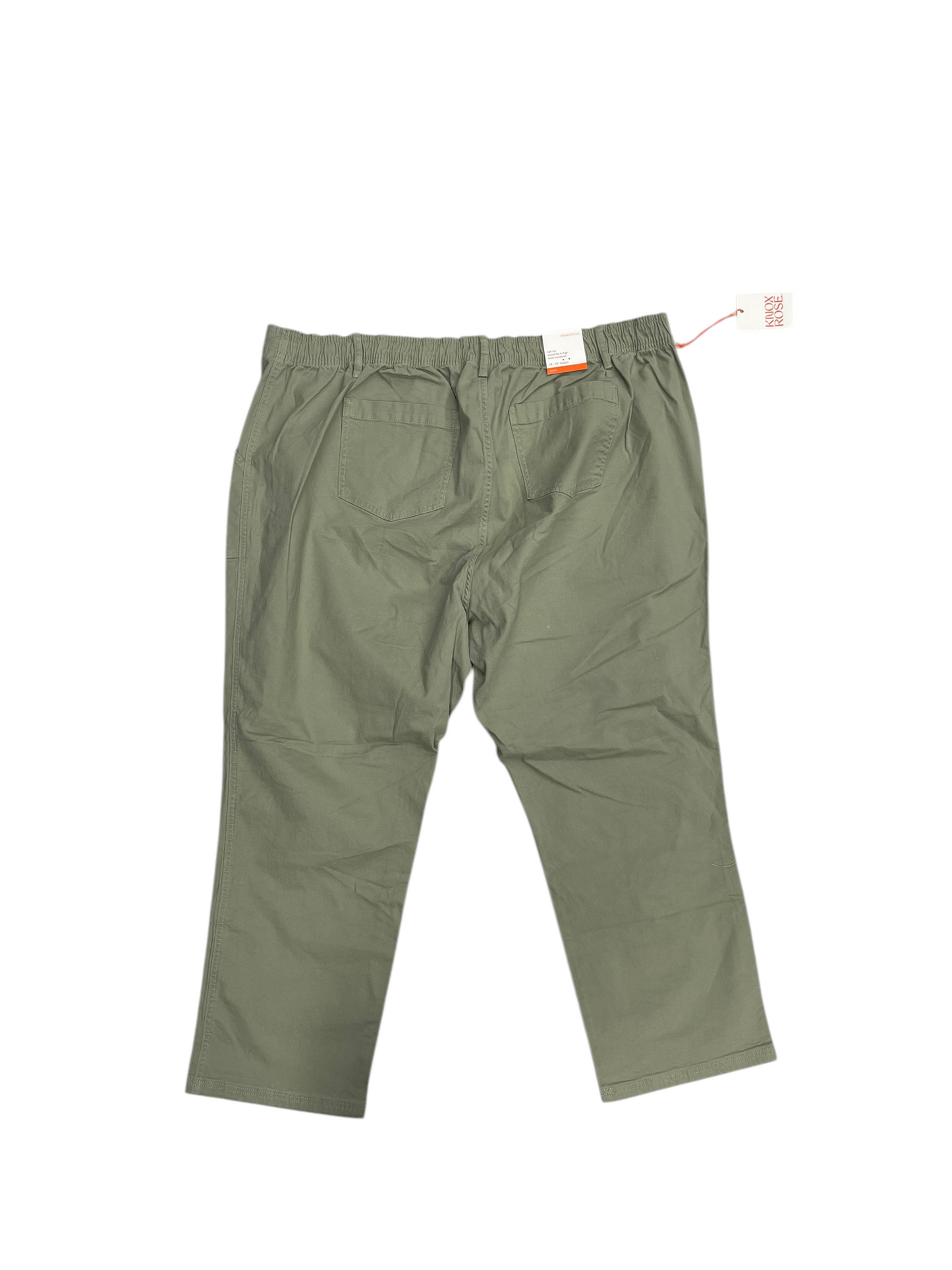 Pants Cargo & Utility By Knox Rose In Green, Size: 3x