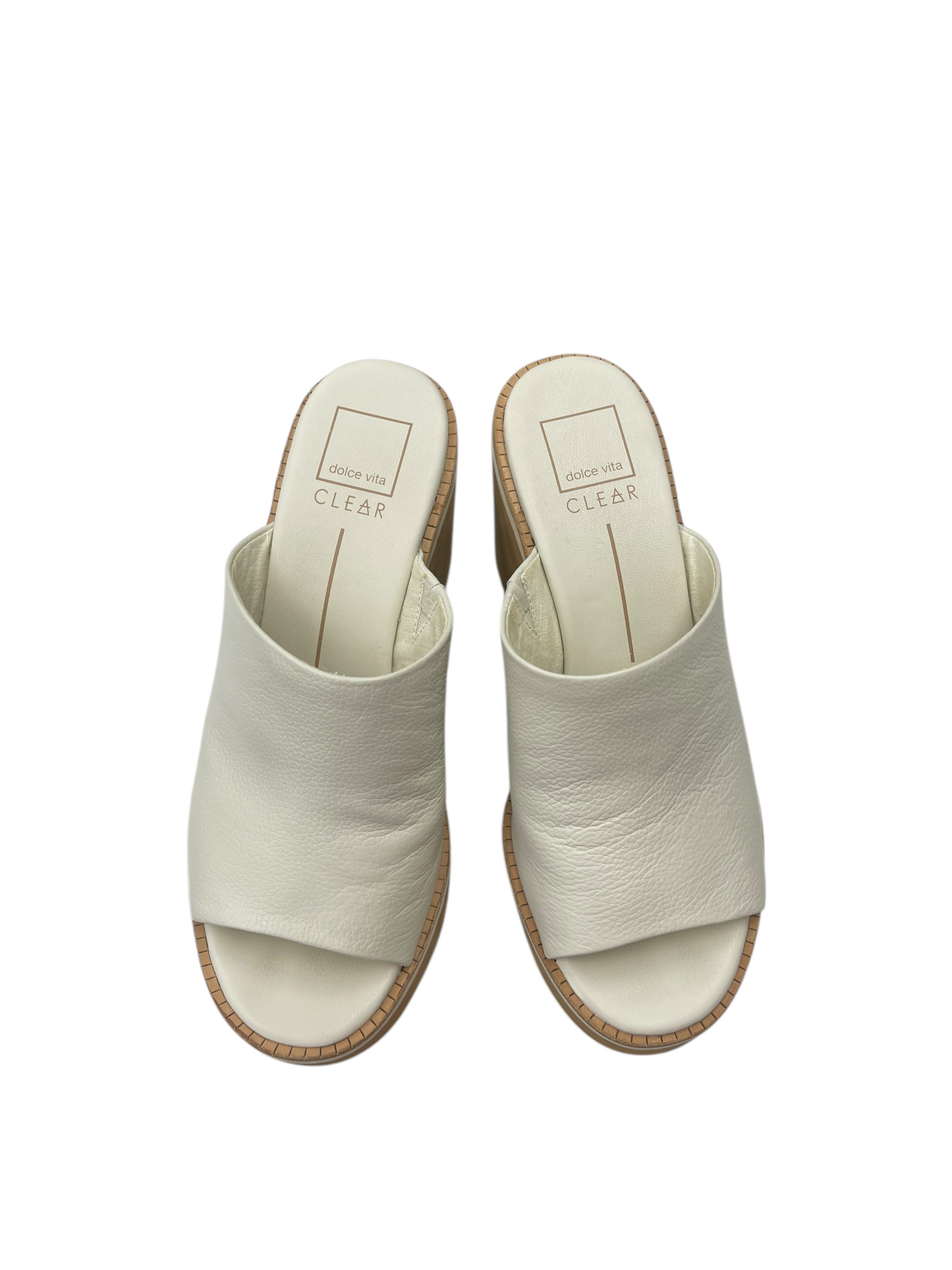 Shoes Heels Block By Dolce Vita In White, Size: 9