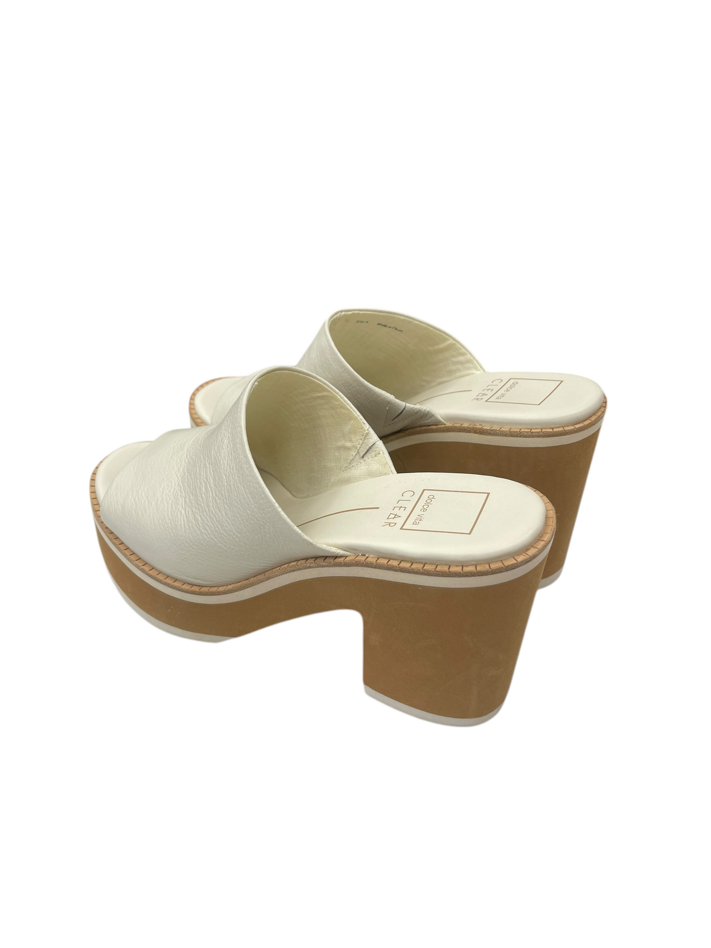 Shoes Heels Block By Dolce Vita In White, Size: 9