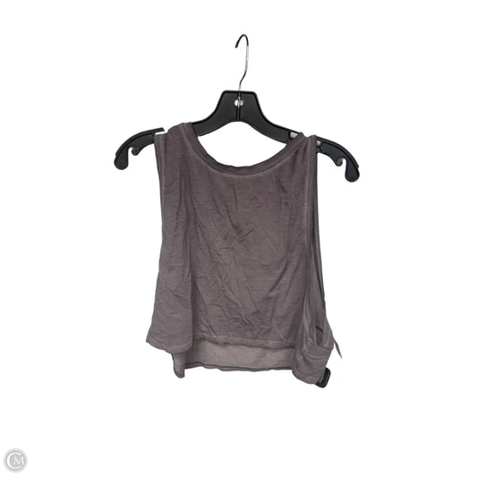 Athletic Tank Top By Lululemon In Grey, Size: 12