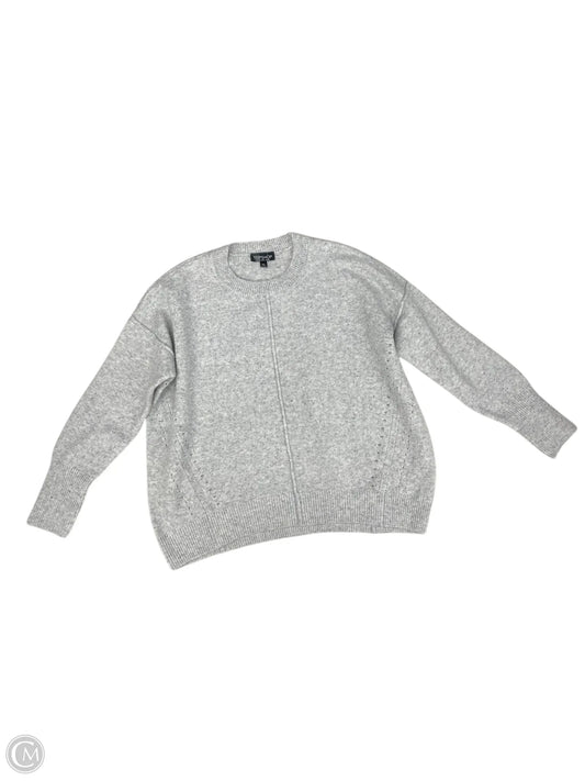 Sweater By Topshop In Grey, Size: S