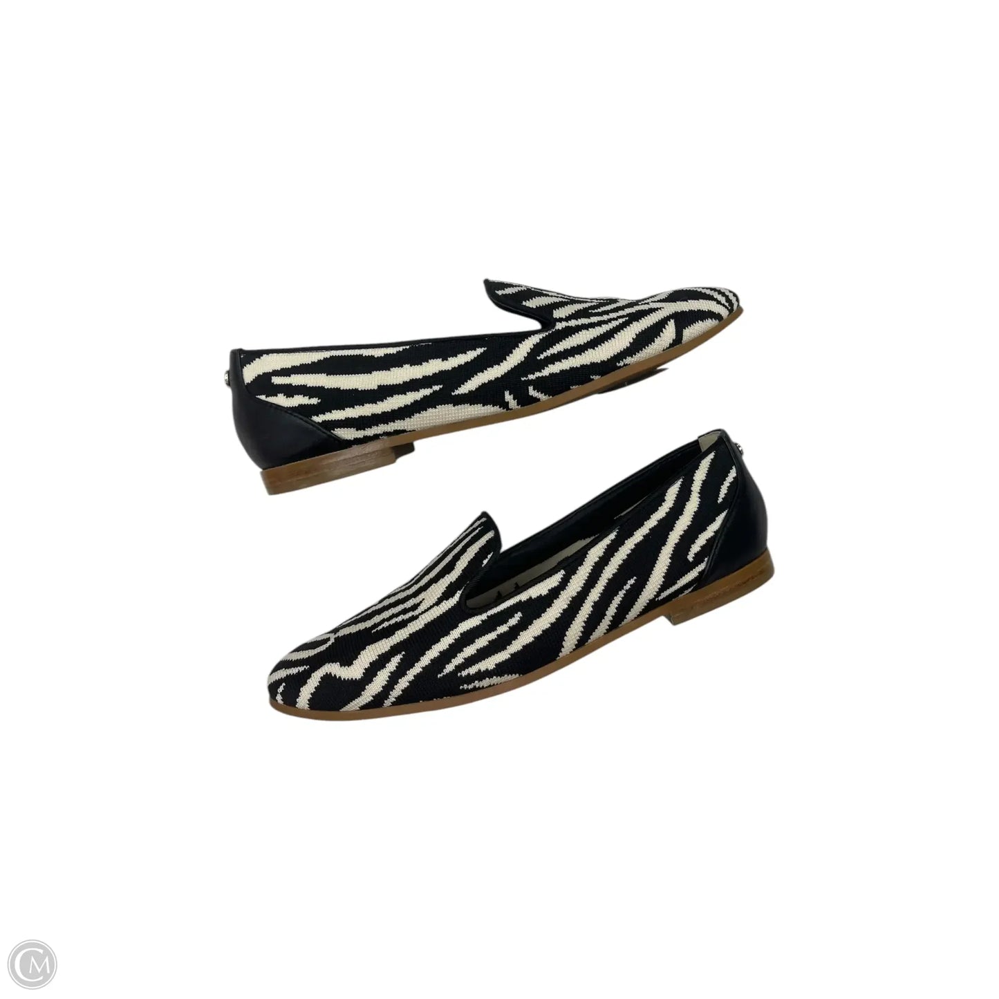 Shoes Flats By Cole-haan In Black & White, Size: 8