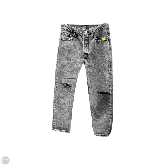 Jeans Straight By Levis In Grey, Size: 4