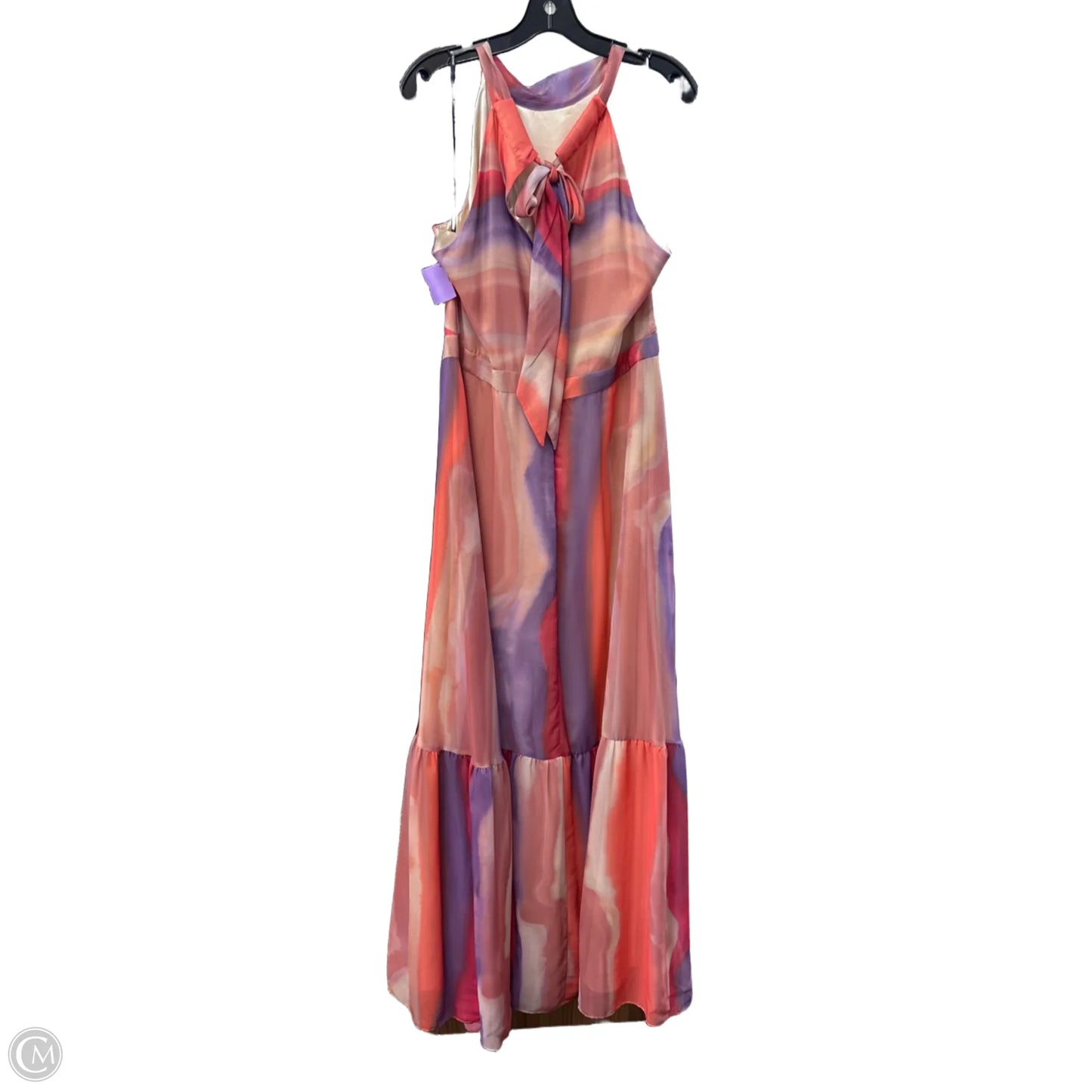 Dress Casual Maxi By Tahari By Arthur Levine In Ombre Print, Size: Xl