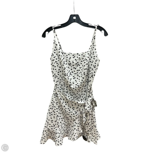 Dress Casual Midi By Clothes Mentor In Black & White, Size: S