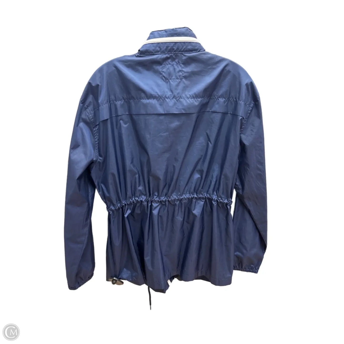 Jacket Windbreaker By Old Navy In Blue, Size: L