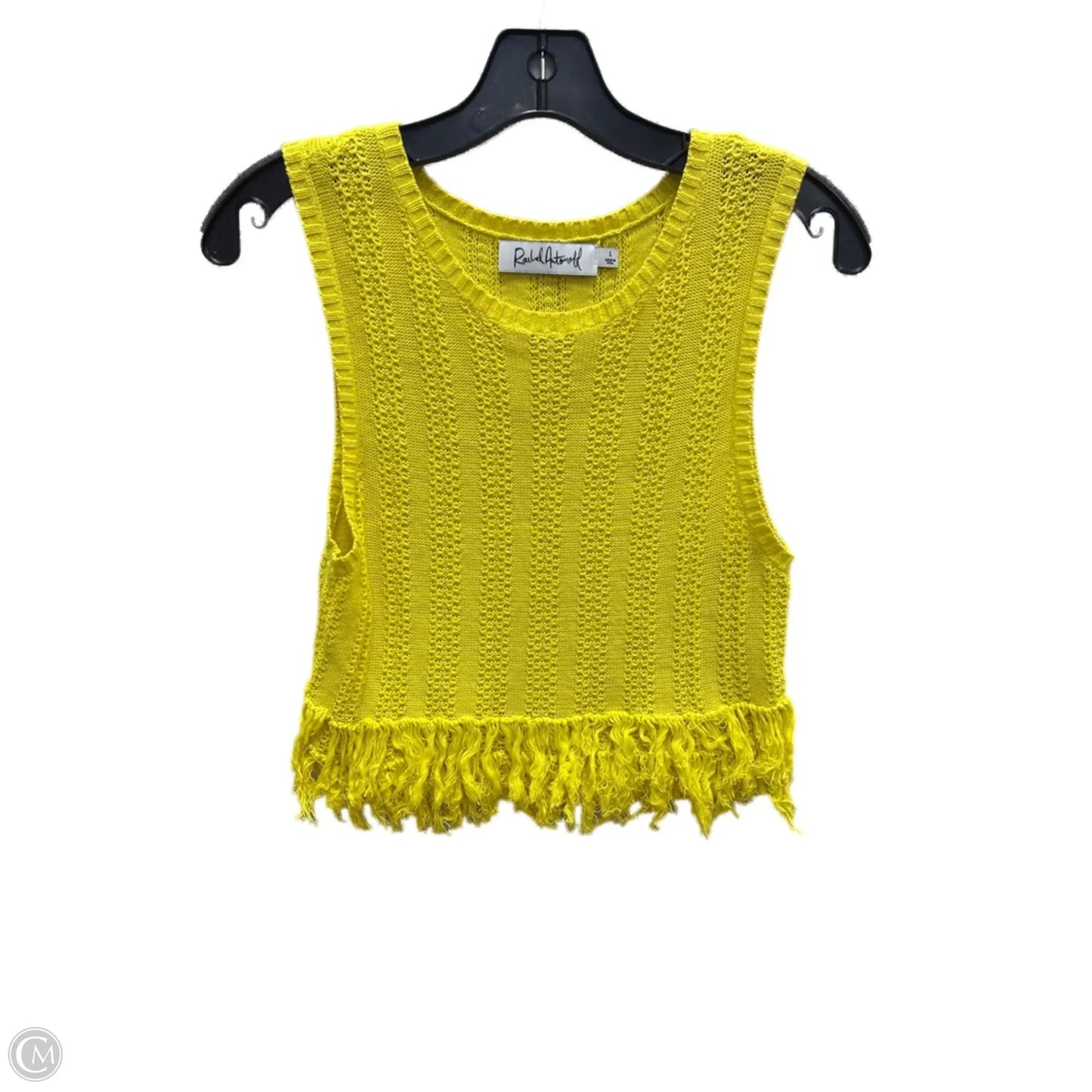Top Sleeveless By Rachel Antonoff In Yellow, Size: L