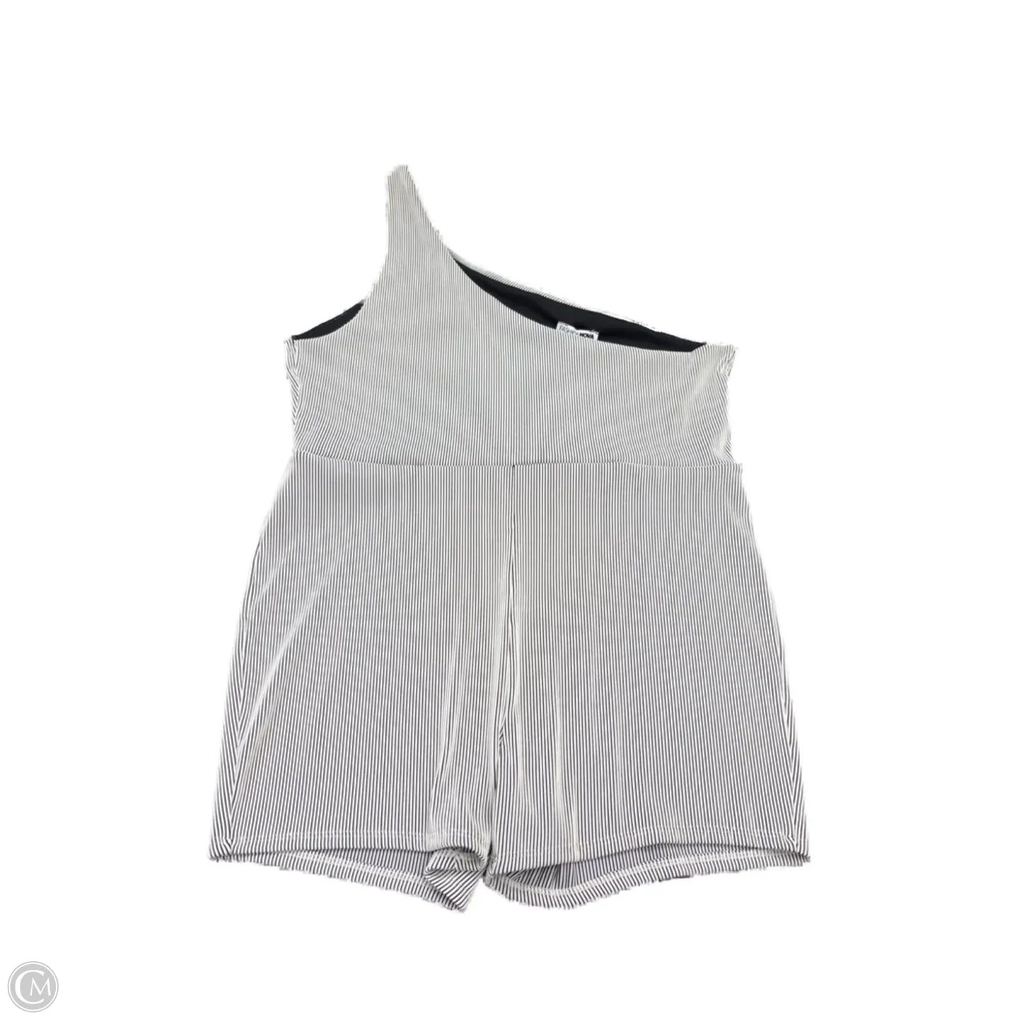 Romper By Fashion Nova In Black & White, Size: 3x