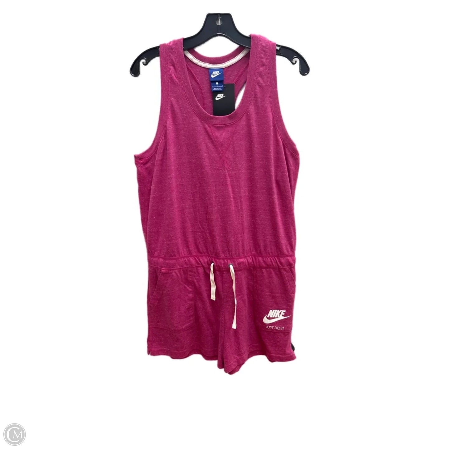 Romper By Nike Apparel In Pink, Size: L