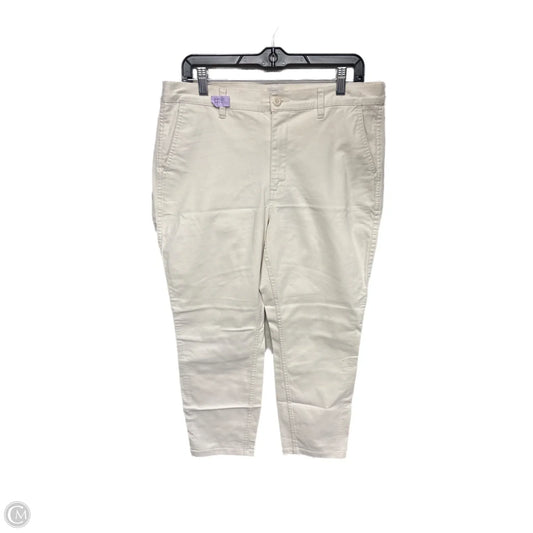 Pants Wide Leg By J. Crew In Cream, Size: 30