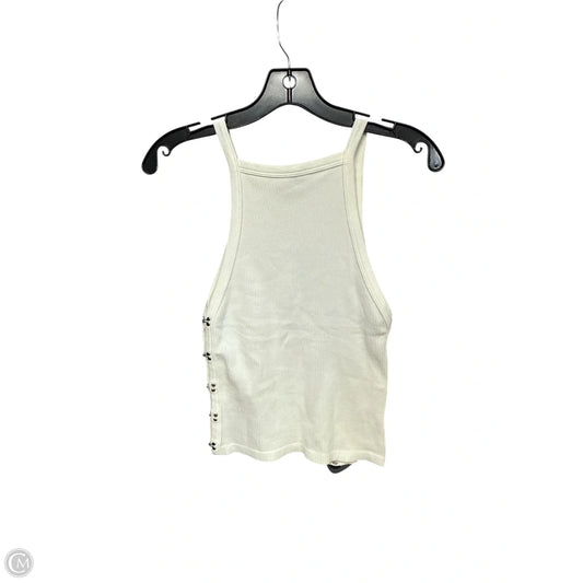 Tank Top By Zara In White, Size: Xs