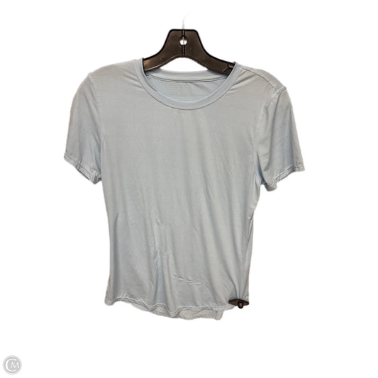 Athletic Top Short Sleeve By Clothes Mentor In Blue, Size: S
