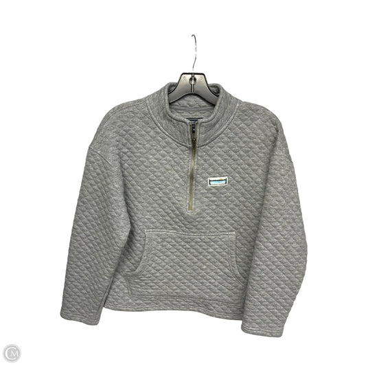 Sweatshirt Collar By Clothes Mentor In Grey, Size: S