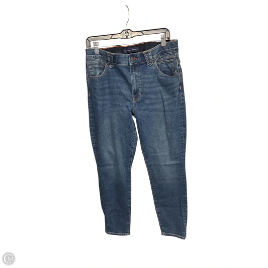 Jeans Straight By Tommy Hilfiger In Blue Denim, Size: 12