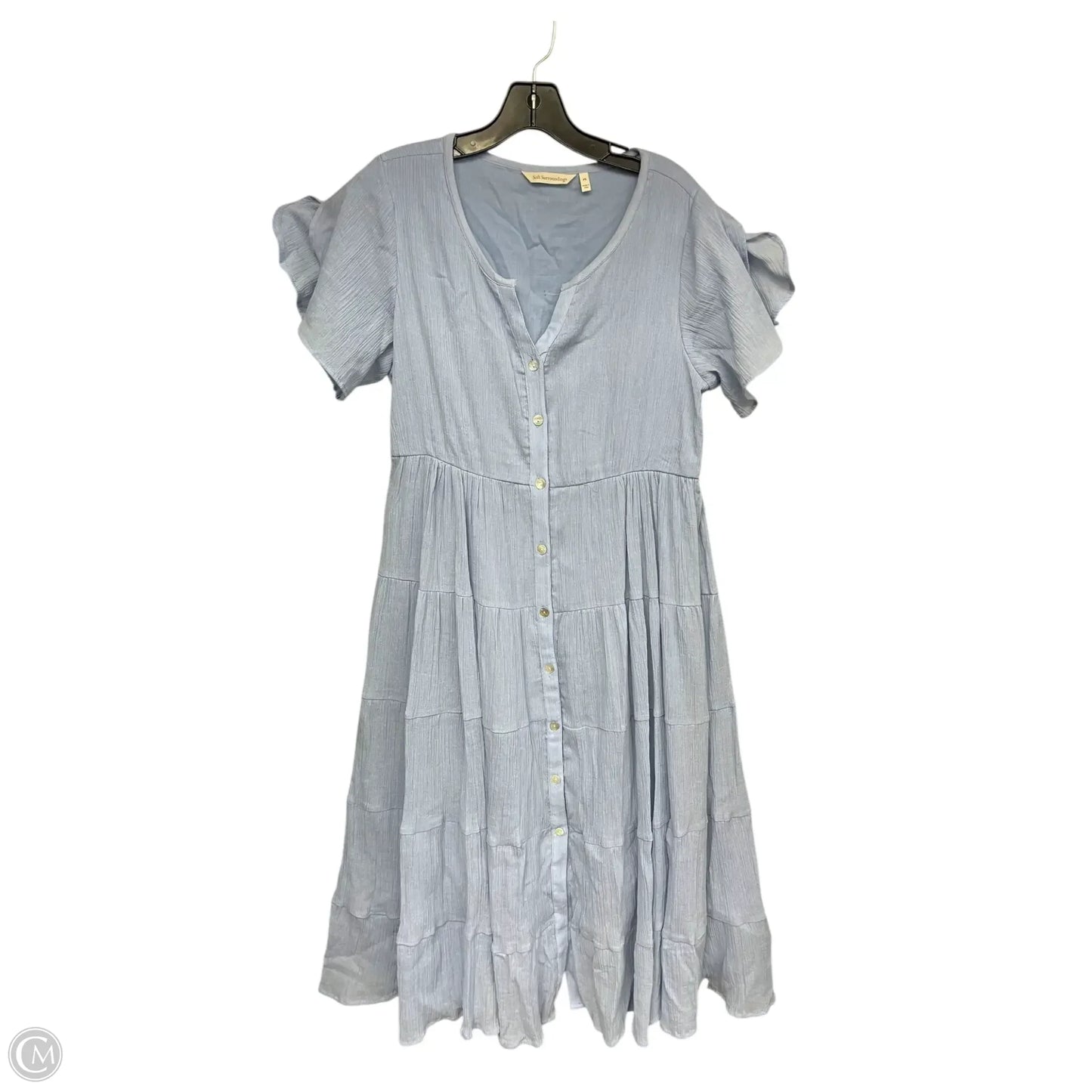 Dress Casual Maxi By Soft Surroundings In Blue, Size: S