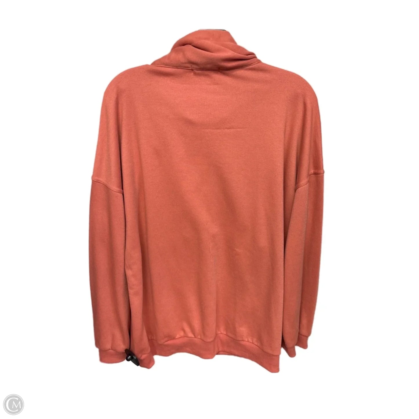Sweatshirt Hoodie By Clothes Mentor In Orange, Size: Xl