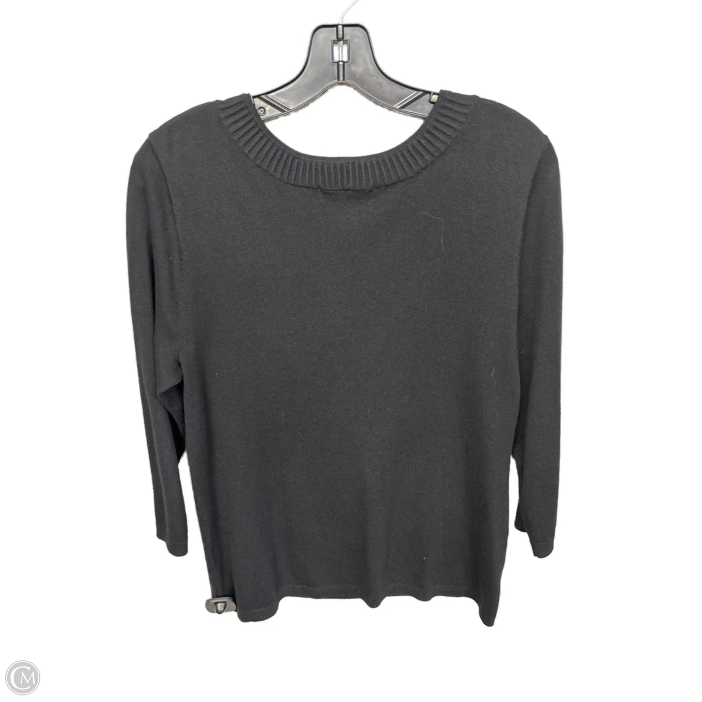 Sweater By Christopher And Banks In Black, Size: M