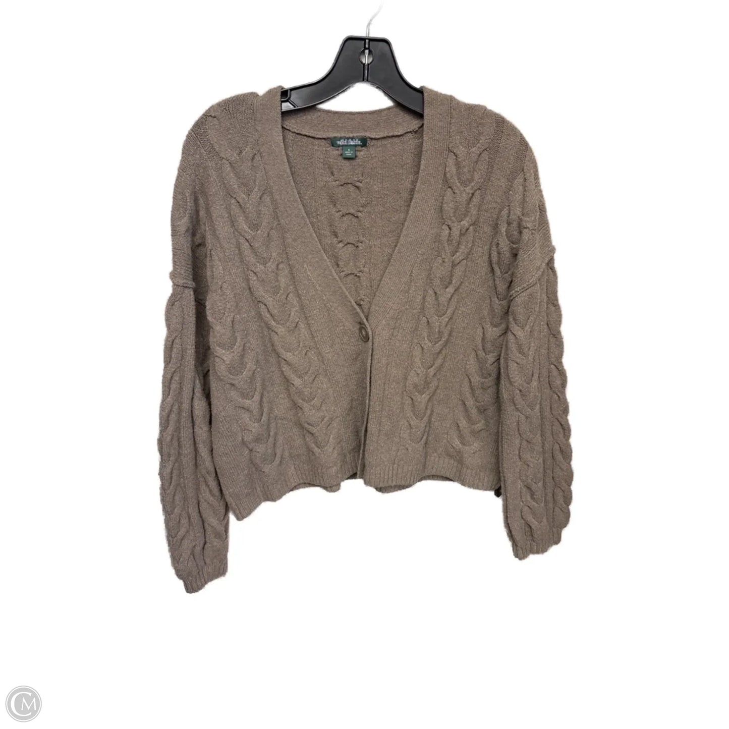 Cardigan By Wild Fable In Brown, Size: S