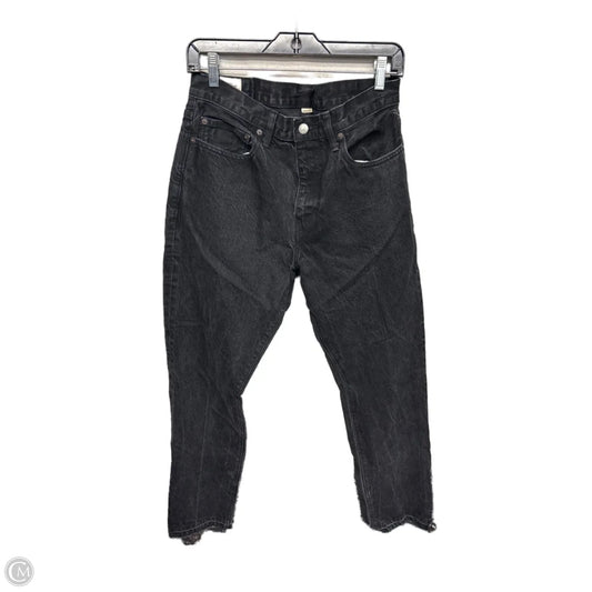 Jeans Cropped By J. Crew In Black, Size: 12