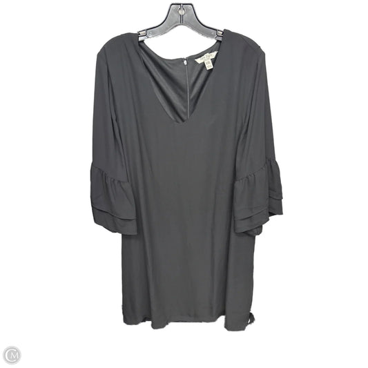 Dress Casual Midi By Clothes Mentor In Black, Size: 2x