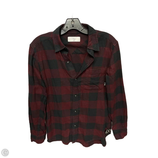 Top Long Sleeve By Aritzia In Red, Size: Xxs