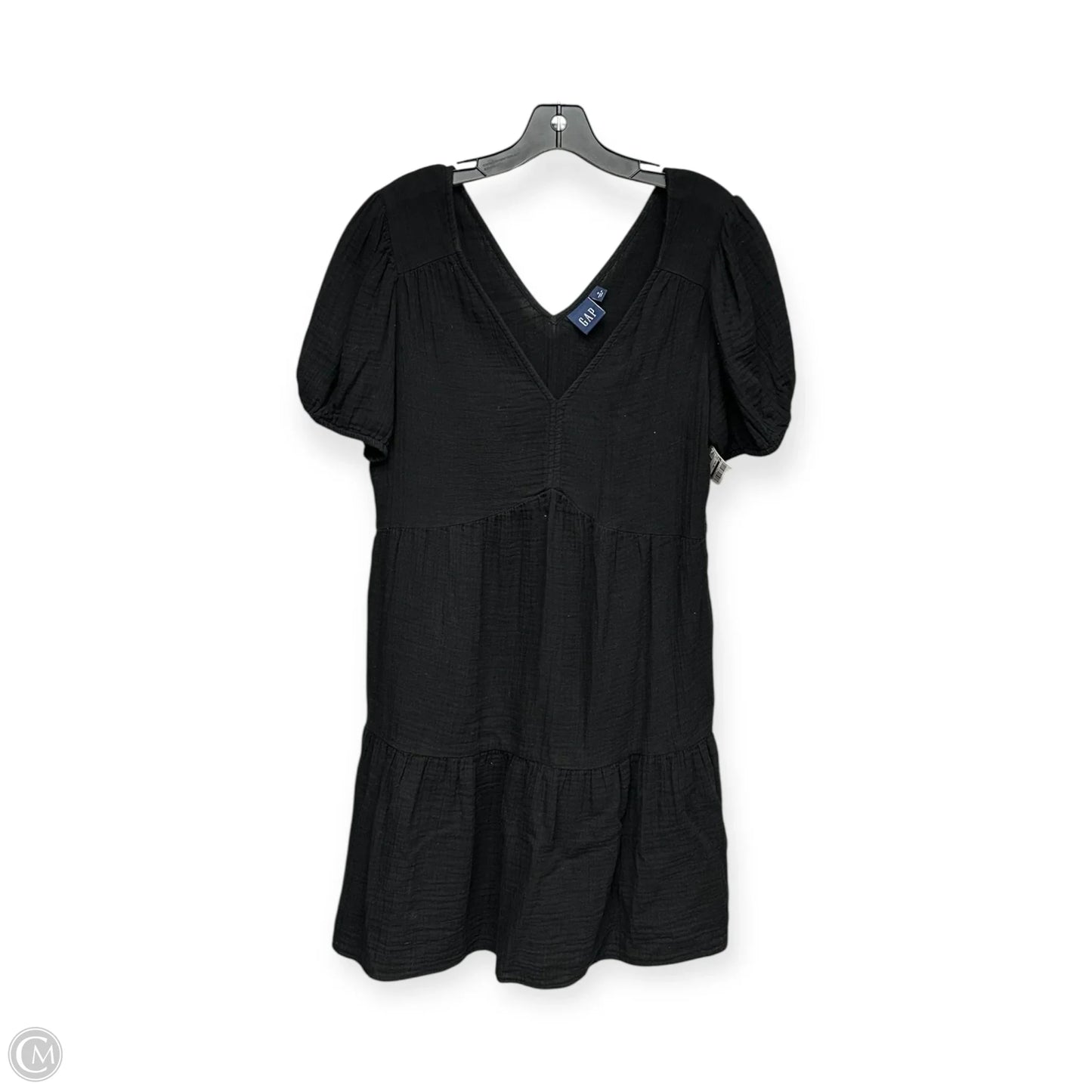 Dress Casual Midi By Gap In Black, Size: M