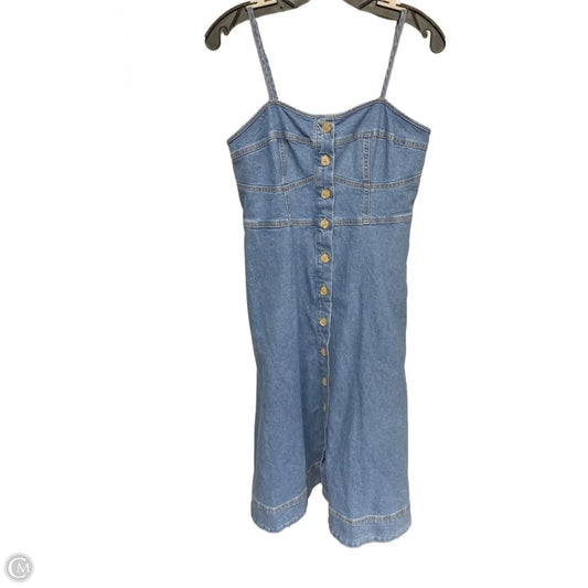 Dress Casual Maxi By Universal Thread In Blue, Size: M