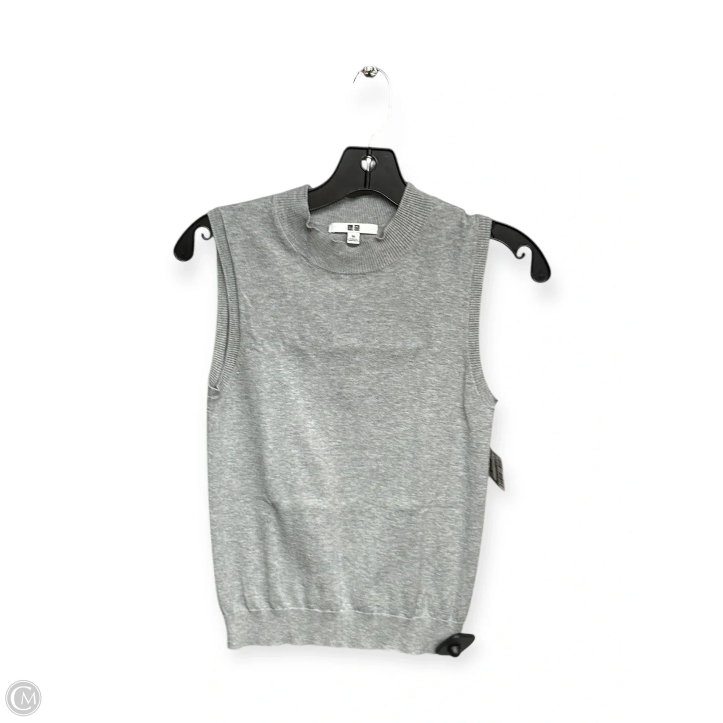 Top Sleeveless By Uniqlo In Grey, Size: Xs