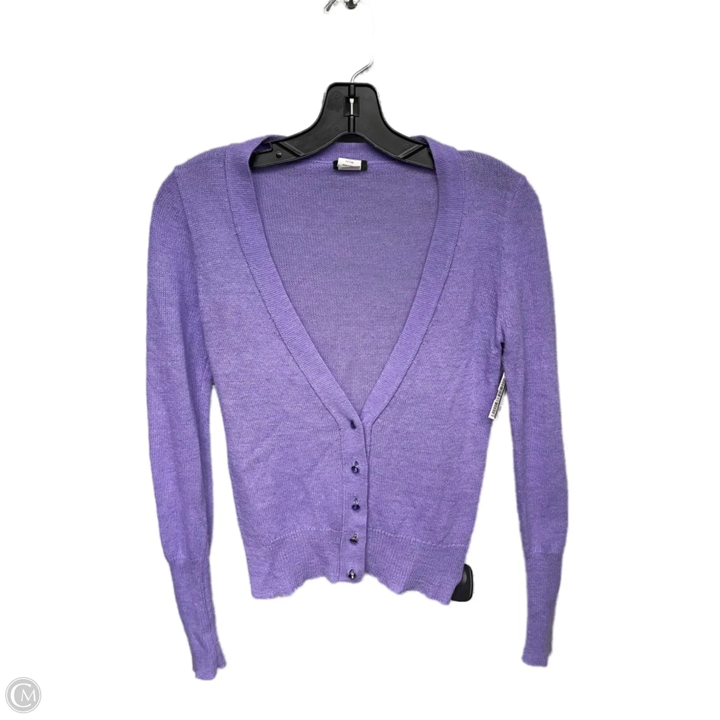 Cardigan By J. Crew In Purple, Size: S