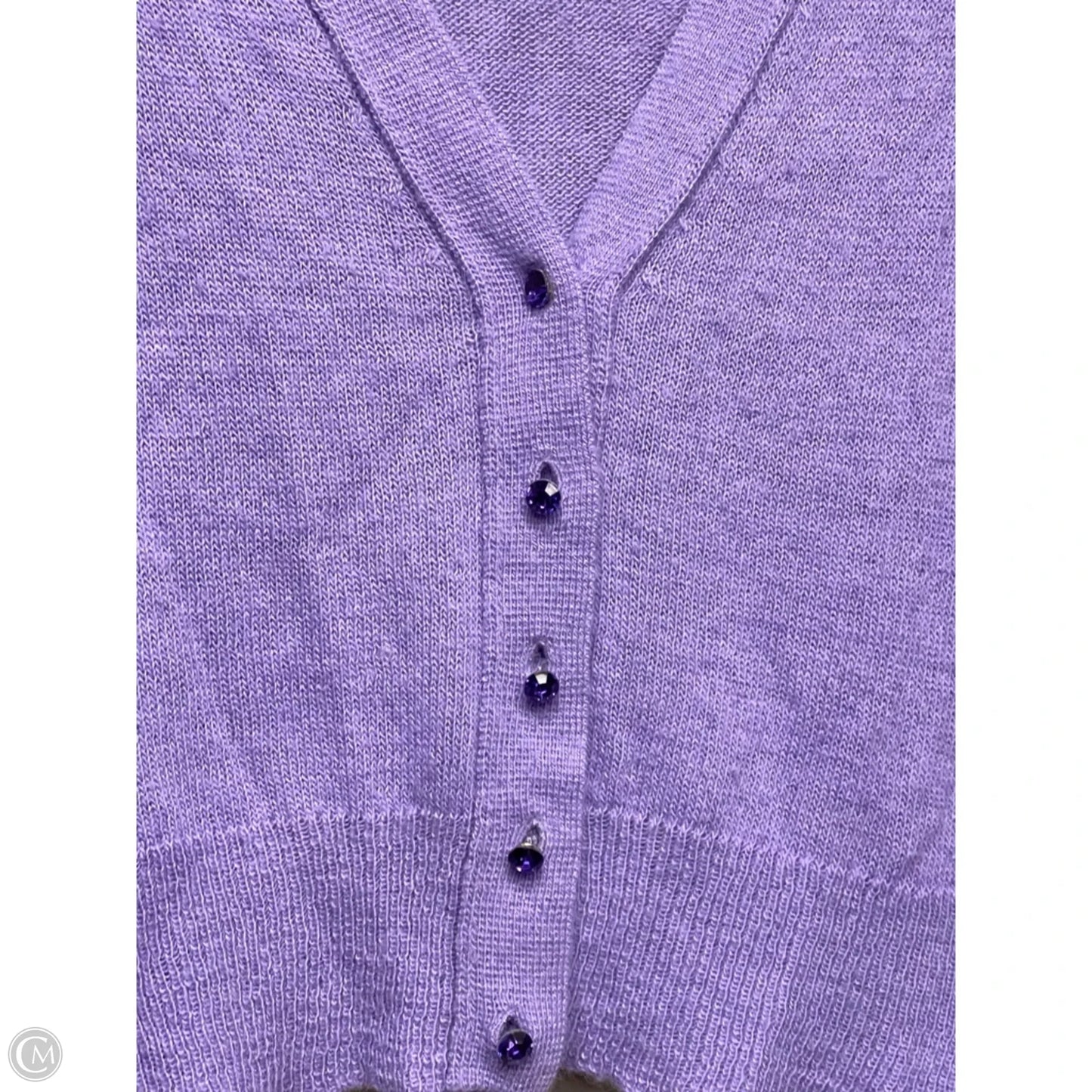 Cardigan By J. Crew In Purple, Size: S