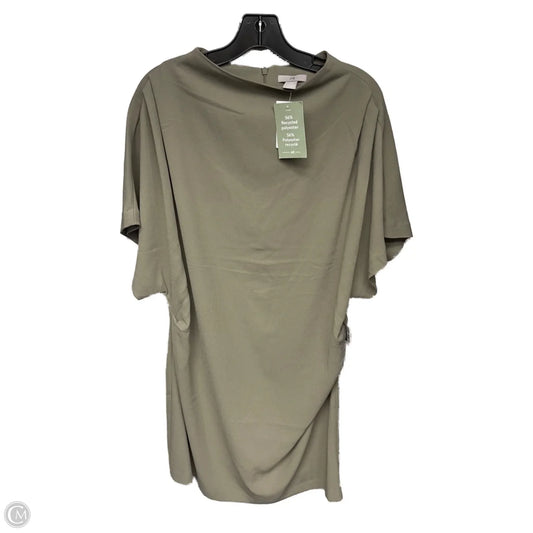 Dress Casual Midi By H&m In Green, Size: Xl