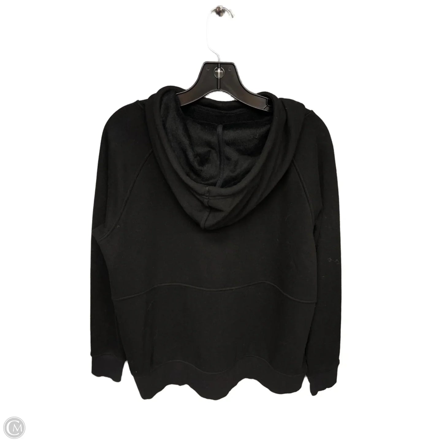 Sweatshirt Hoodie By Athleta In Black, Size: S