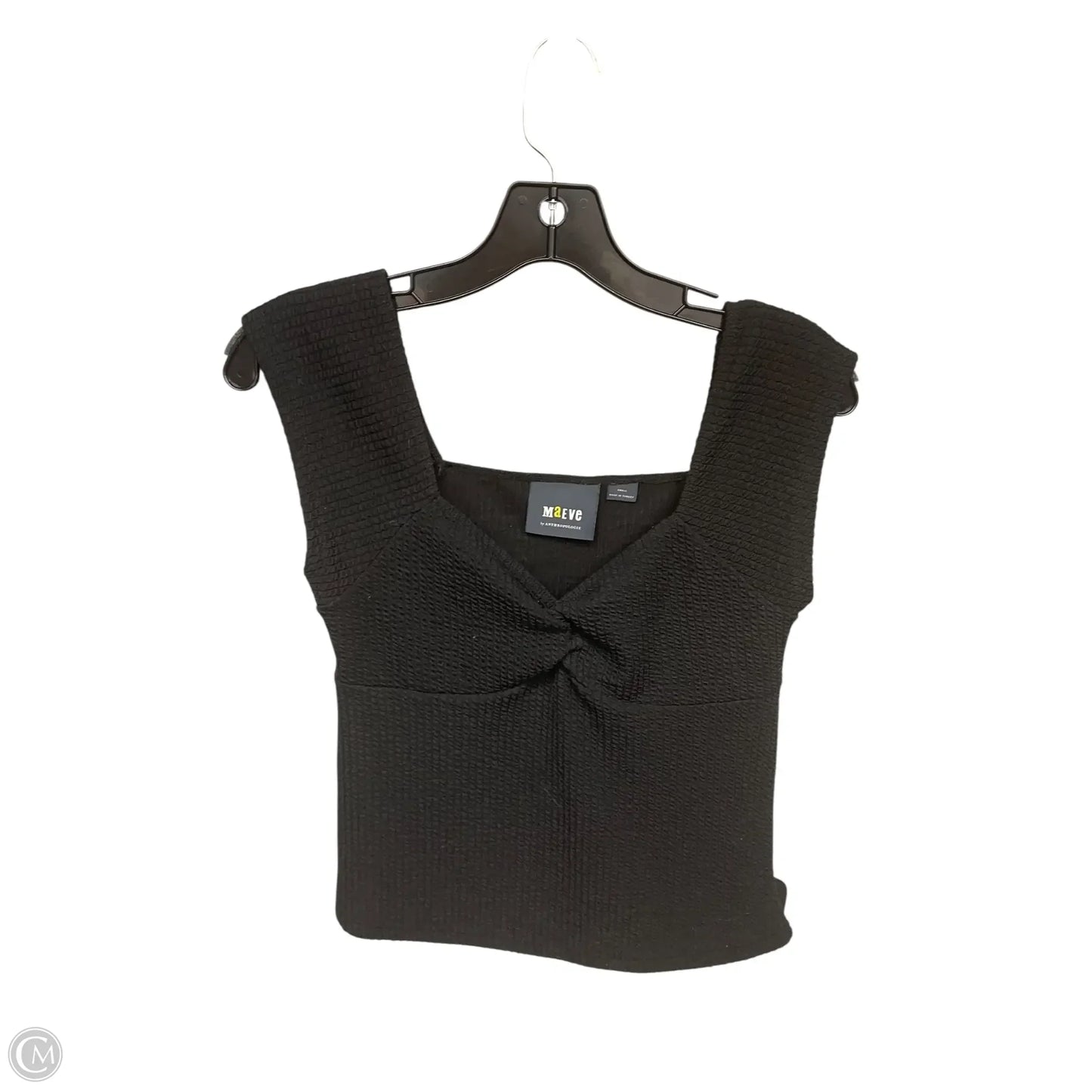 Top Sleeveless By Maeve In Black, Size: S