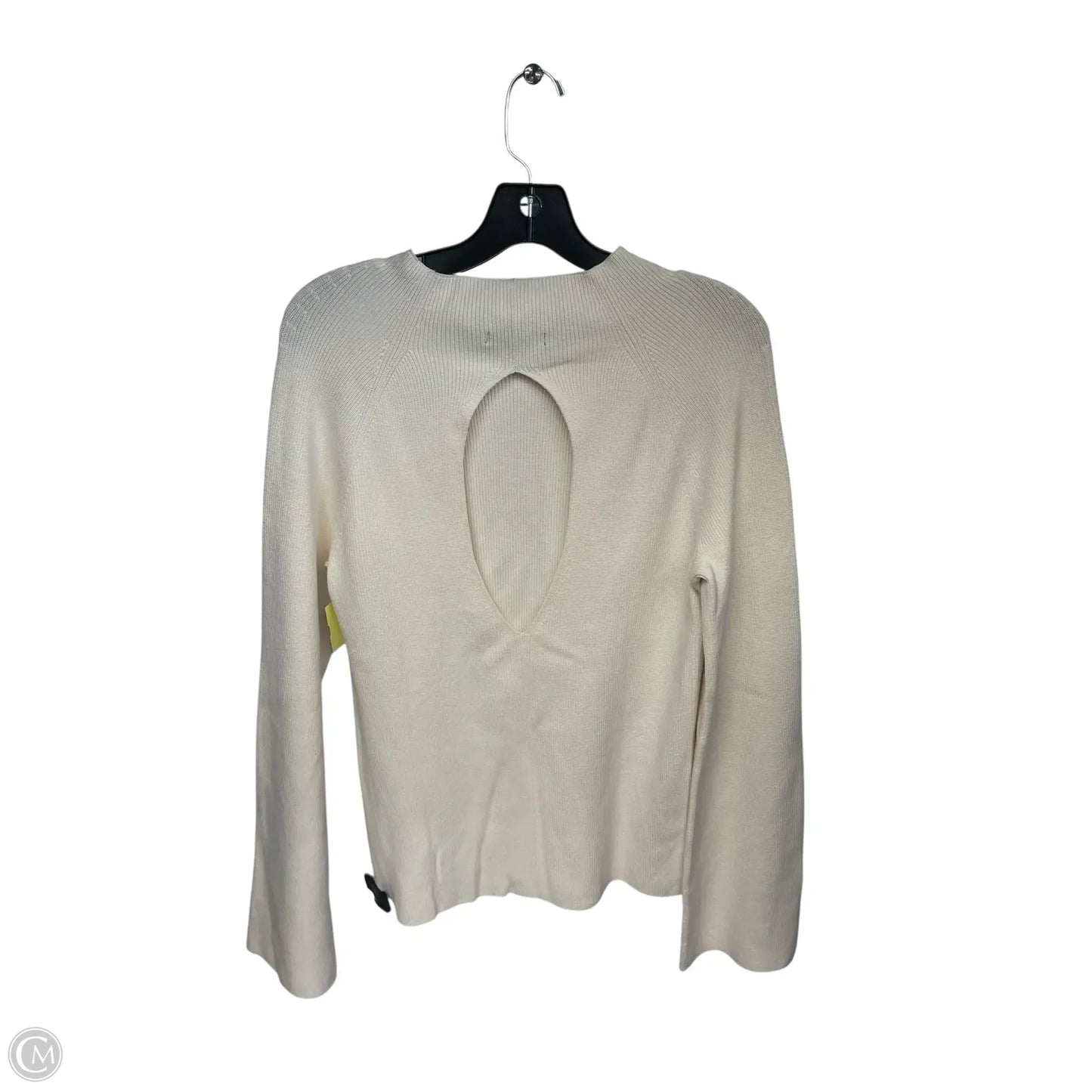 Sweater By Banana Republic In White, Size: L