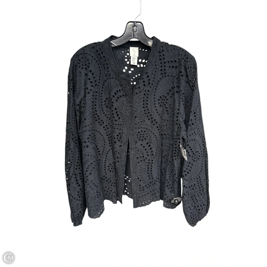 Top Long Sleeve By Joie In Black, Size: Xl