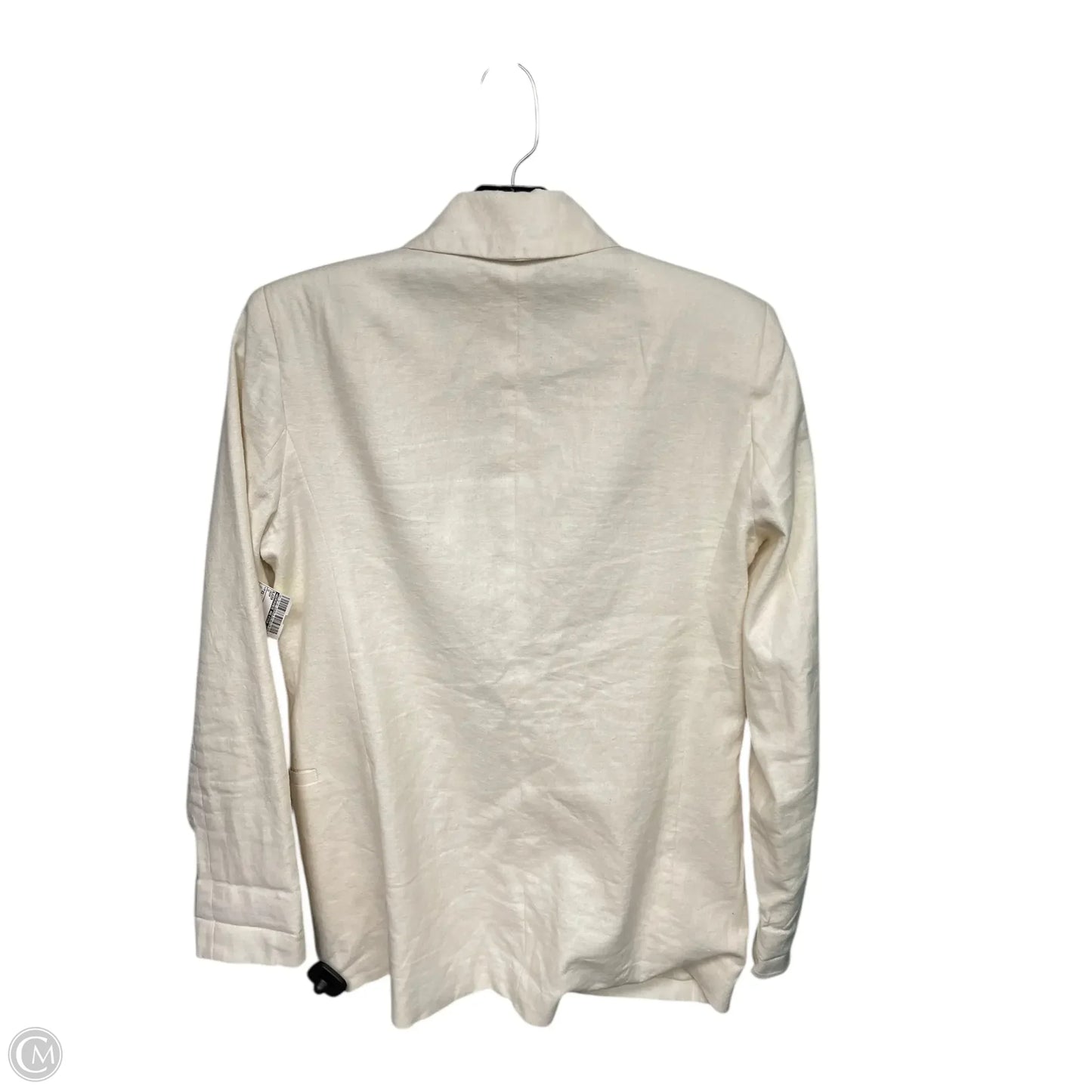 Blazer By Abercrombie And Fitch In Cream, Size: Xs