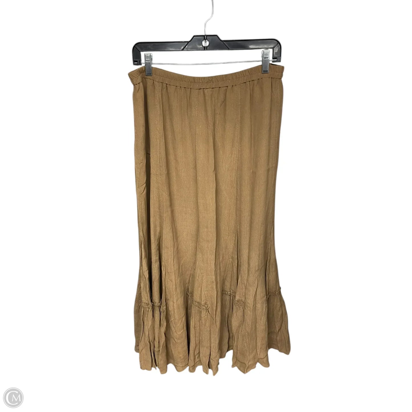 Skirt Maxi By Coldwater Creek In Brown, Size: M