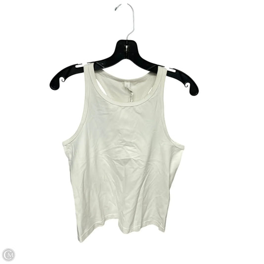 Athletic Tank Top By Lululemon In White, Size: 12