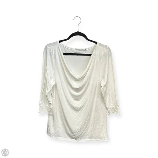 Top 3/4 Sleeve By Toad & Co In White, Size: Xl