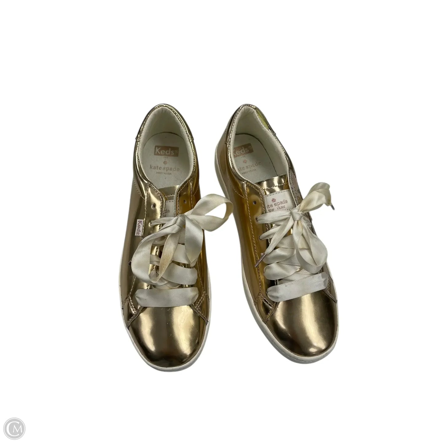 Shoes Flats By Keds In Gold, Size: 8.5