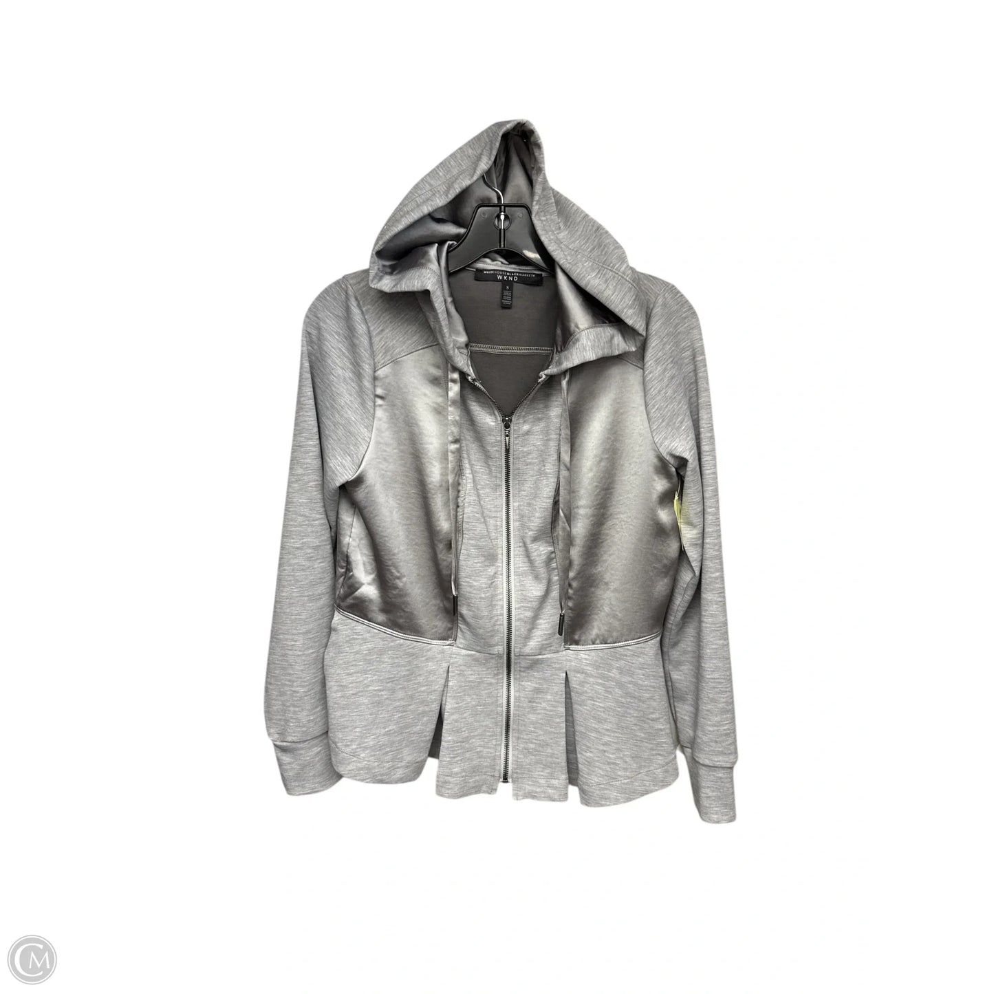 Sweatshirt Hoodie By White House Black Market In Grey, Size: S