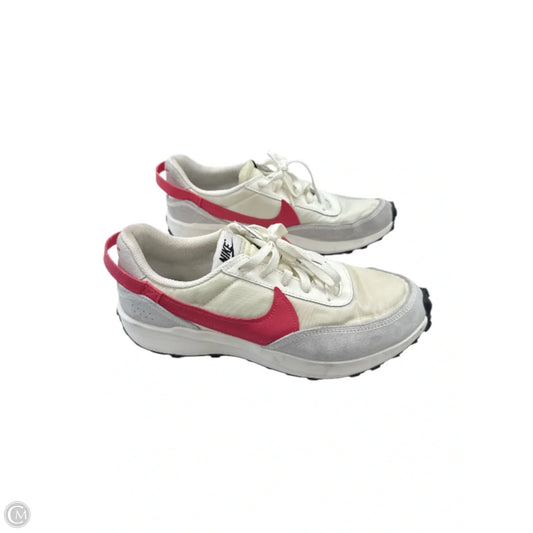 Shoes Sneakers By Nike In Cream & Pink, Size: 11